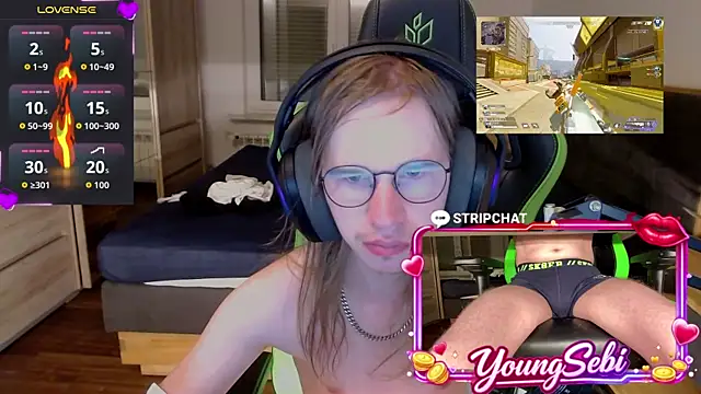 Webkamerová show YoungSebi