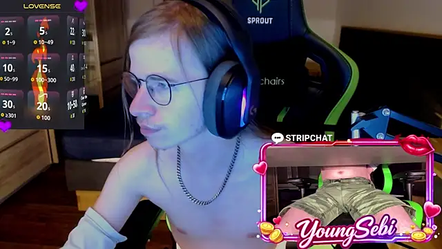 הופעת וובקאם של YoungSebi