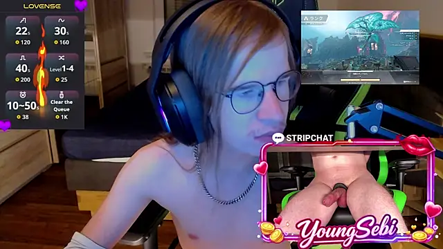 YoungSebi Шоу с уебкамера