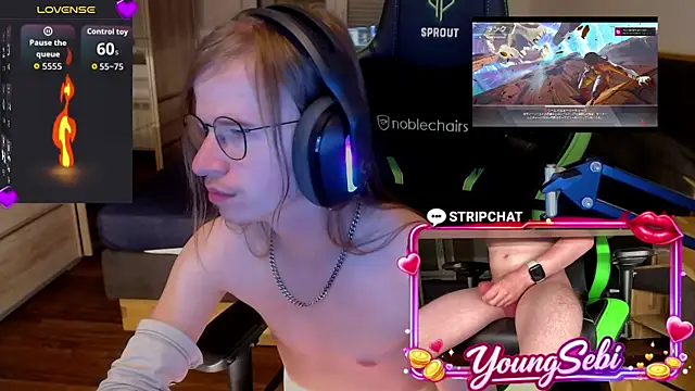 YoungSebi Webcam-Show