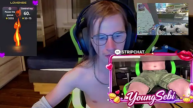 YoungSebi Pertunjukan Webcam