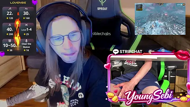 YoungSebi Шоу с уебкамера