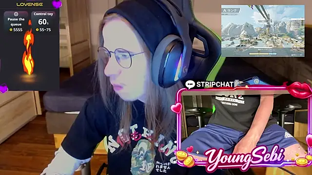 YoungSebi webcam show
