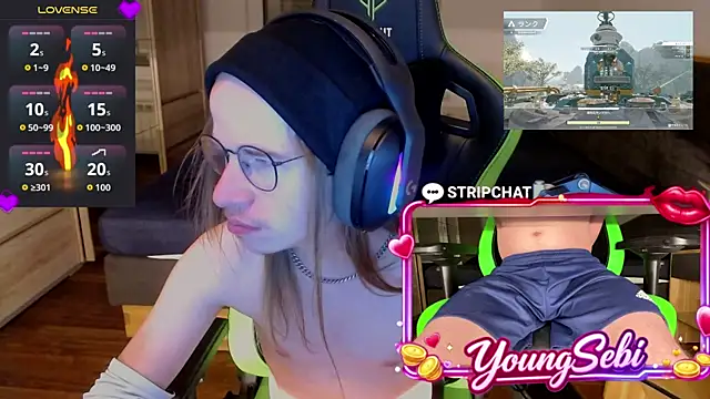 Show modela YoungSebi na web-kameri