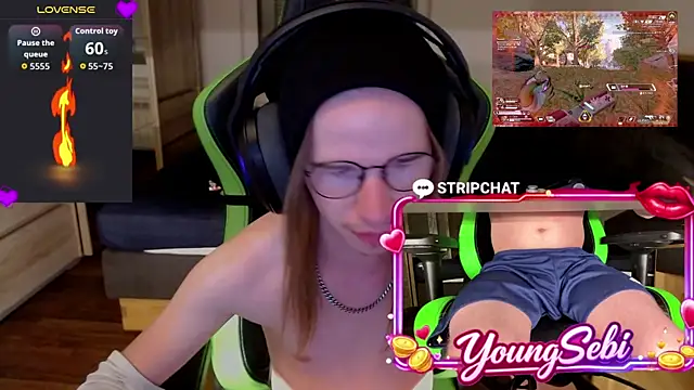 Show webcam de YoungSebi
