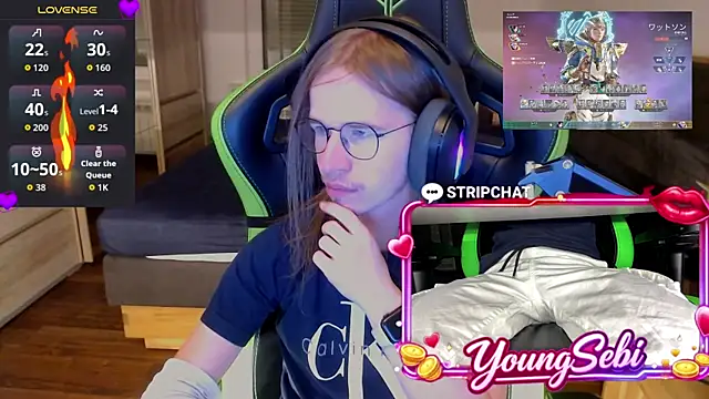 Webkamerová show YoungSebi