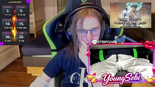 YoungSebi Webcam-Show