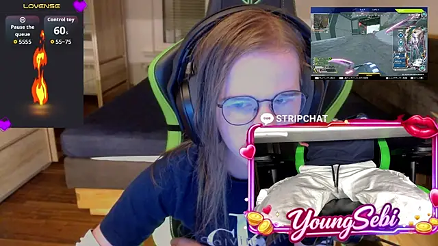 Show webcam de YoungSebi
