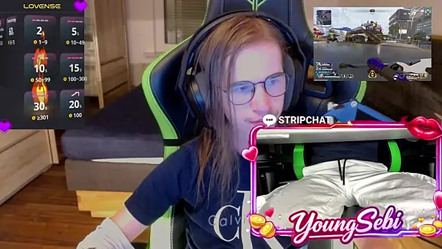 YoungSebi Show in webcam