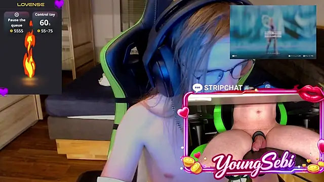 Show webcam de YoungSebi