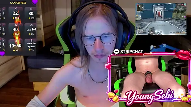 YoungSebi webkamerás műsora