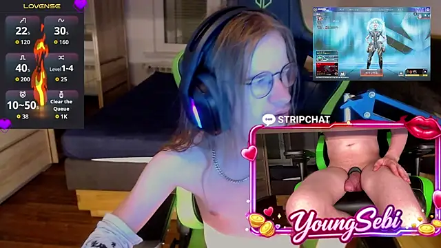 הופעת וובקאם של YoungSebi