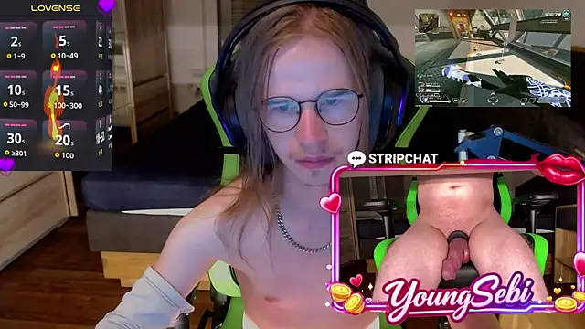 Pokazy przed kamerką – YoungSebi