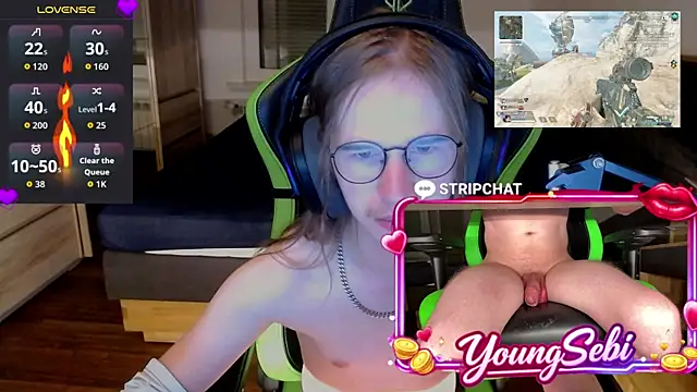 Show webcam de YoungSebi