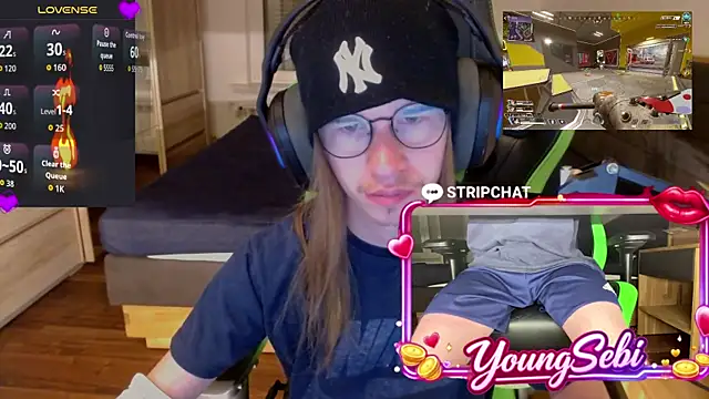 Show de webcam de YoungSebi