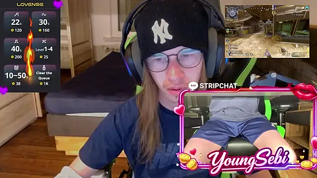 YoungSebi Webcam-Show