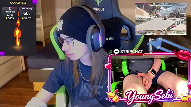 Show Webcam de YoungSebi