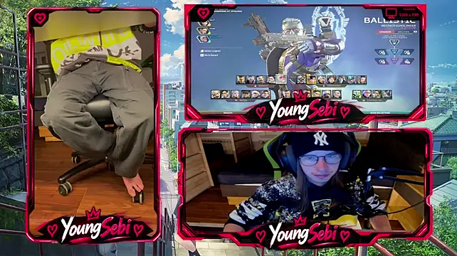 YoungSebi webcam show