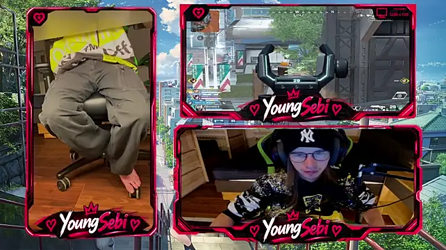Show de YoungSebi na webcam