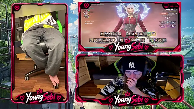 YoungSebiのウェブカメラショー