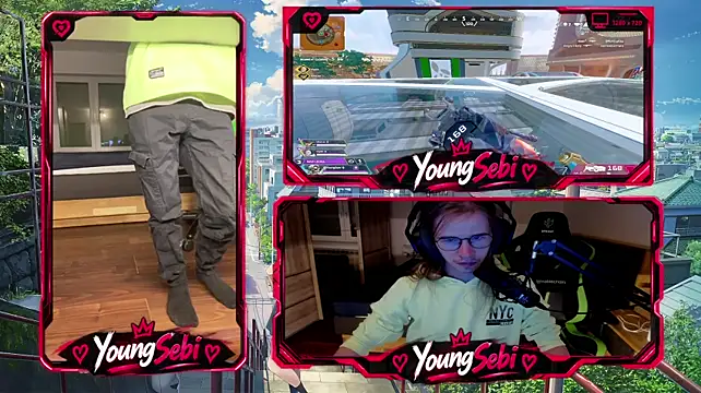 Show de webcam de YoungSebi