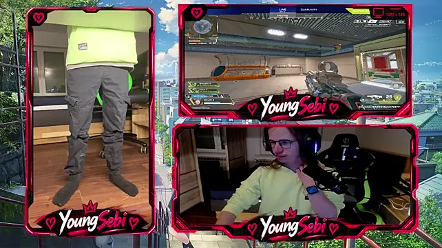 YoungSebi Webcam-Show