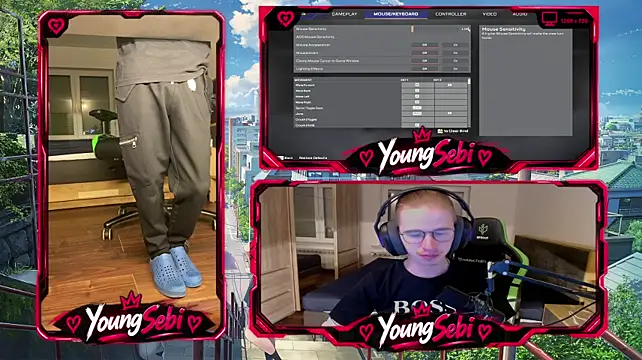 YoungSebi Webcam-Show