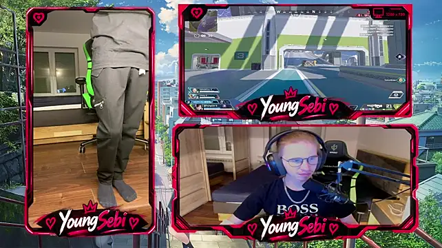 YoungSebi Webcam show