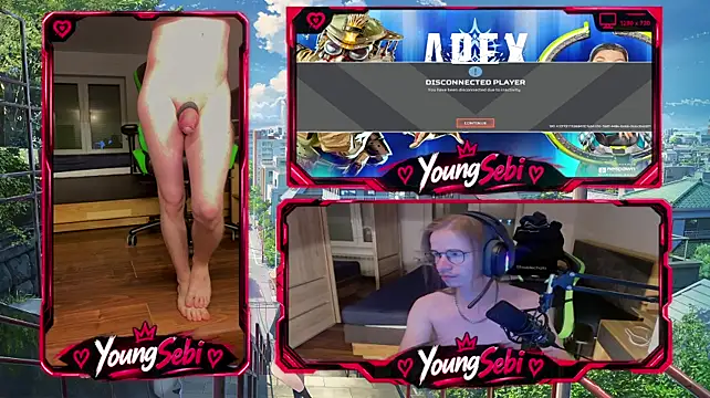 Show de YoungSebi na webcam