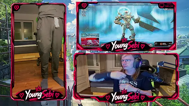 Show de webcam de YoungSebi