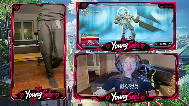 YoungSebiのウェブカメラショー