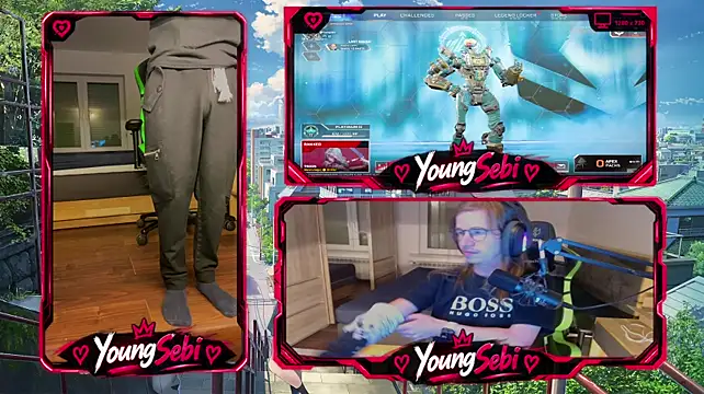 YoungSebi Webcam-Show