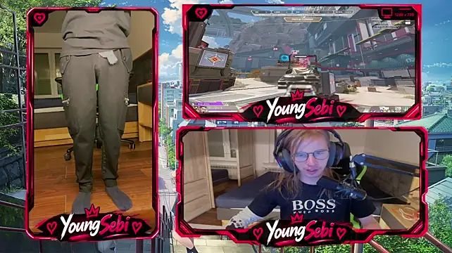 Show Webcam de YoungSebi
