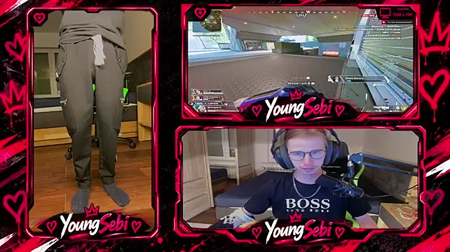 Show webcam de YoungSebi