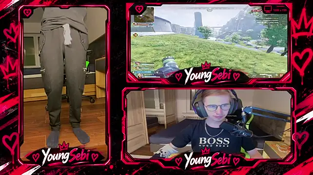 Show webcam de YoungSebi