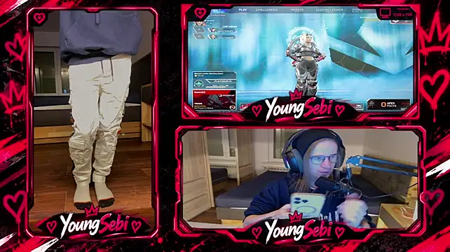 YoungSebi Webcam-Show