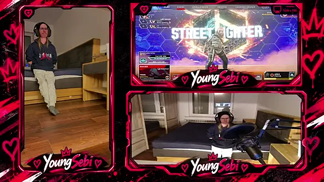 YoungSebi Webcam-Show
