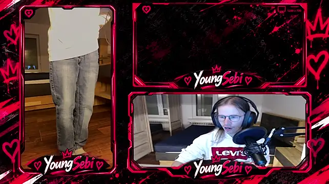 Show modela YoungSebi na web-kameri