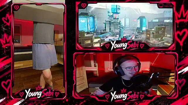 Show webcam de YoungSebi