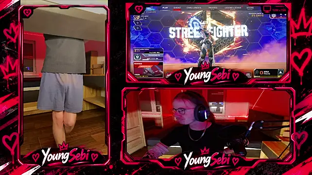 YoungSebi Show in webcam