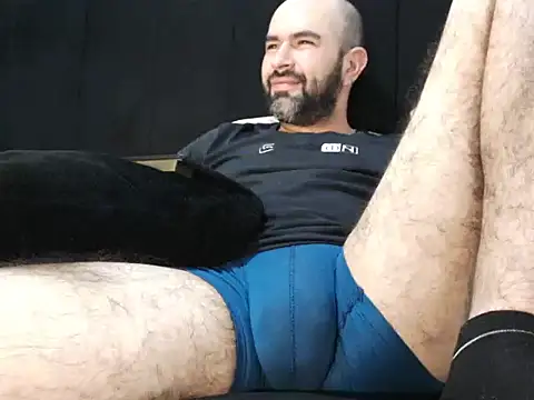 Show de hairyandbigmann na webcam