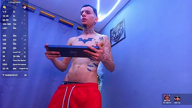Show de TheBatMansion na webcam