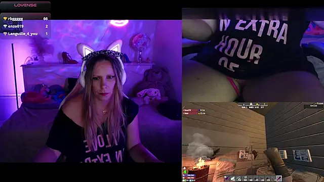 Show webcam de Angie-night