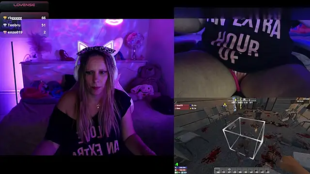 Chat XXX en directo de Angie-night