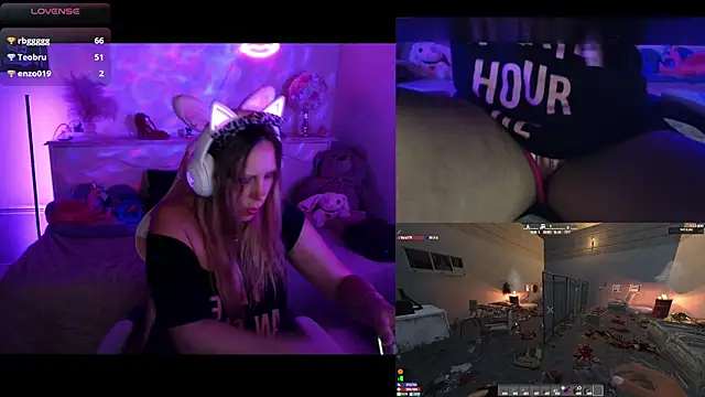 Webkamerová show Angie-night