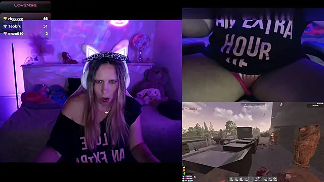 Angie-night Show in webcam