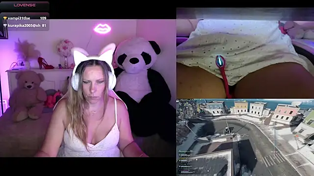 Angie-night Pertunjukan Webcam