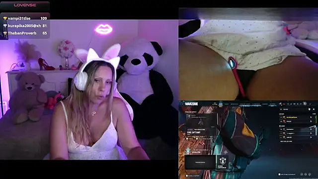 Show webcam de Angie-night