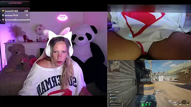 Angie-night Show in webcam
