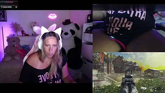 Pokazy przed kamerką – Angie-night